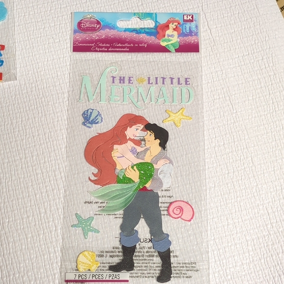 Disney | Office | 22disney The Little Mermaid Ariel And Eric Sticker ...